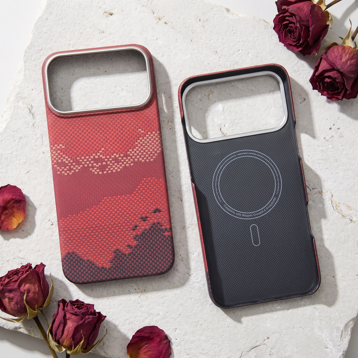 Starry Red aramid case
