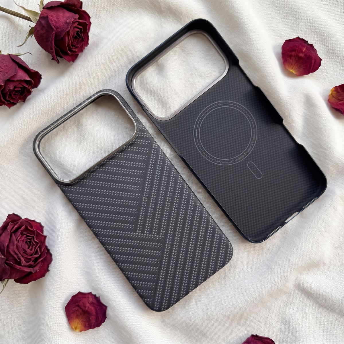 Twill Black aramid case