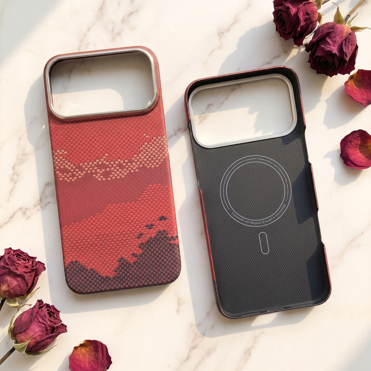 Starry Red aramid case