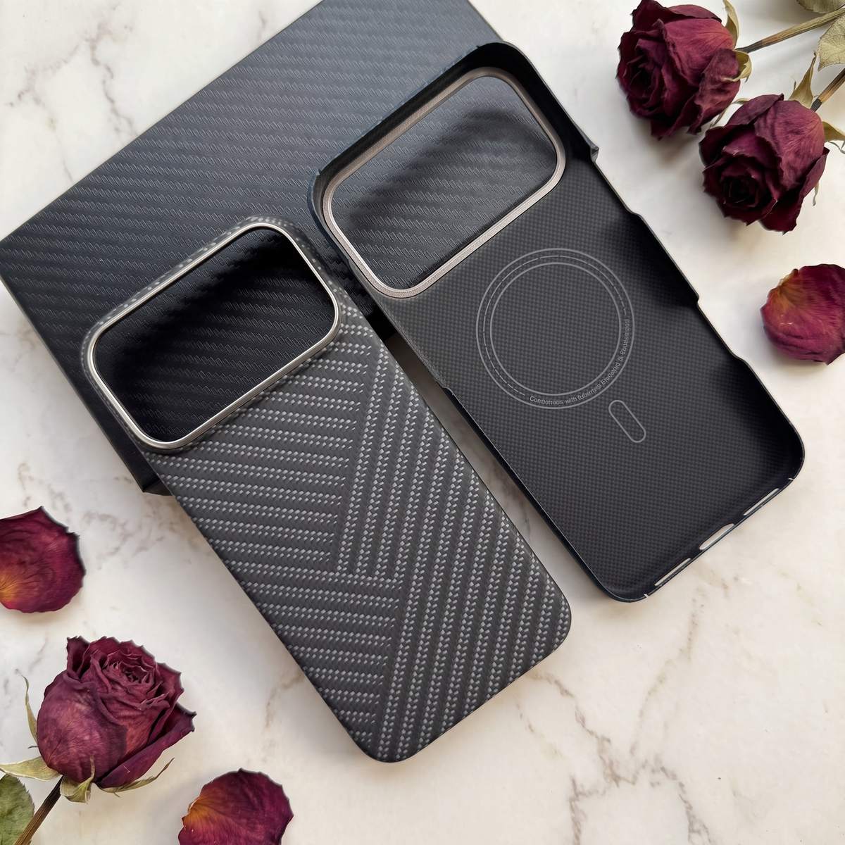 Twill Black aramid case