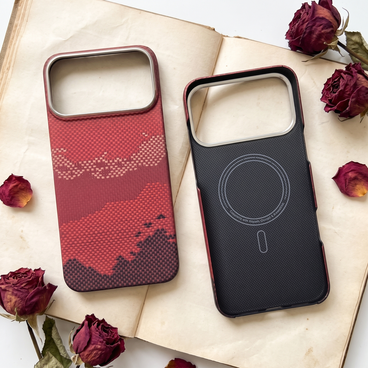 Starry Red aramid case