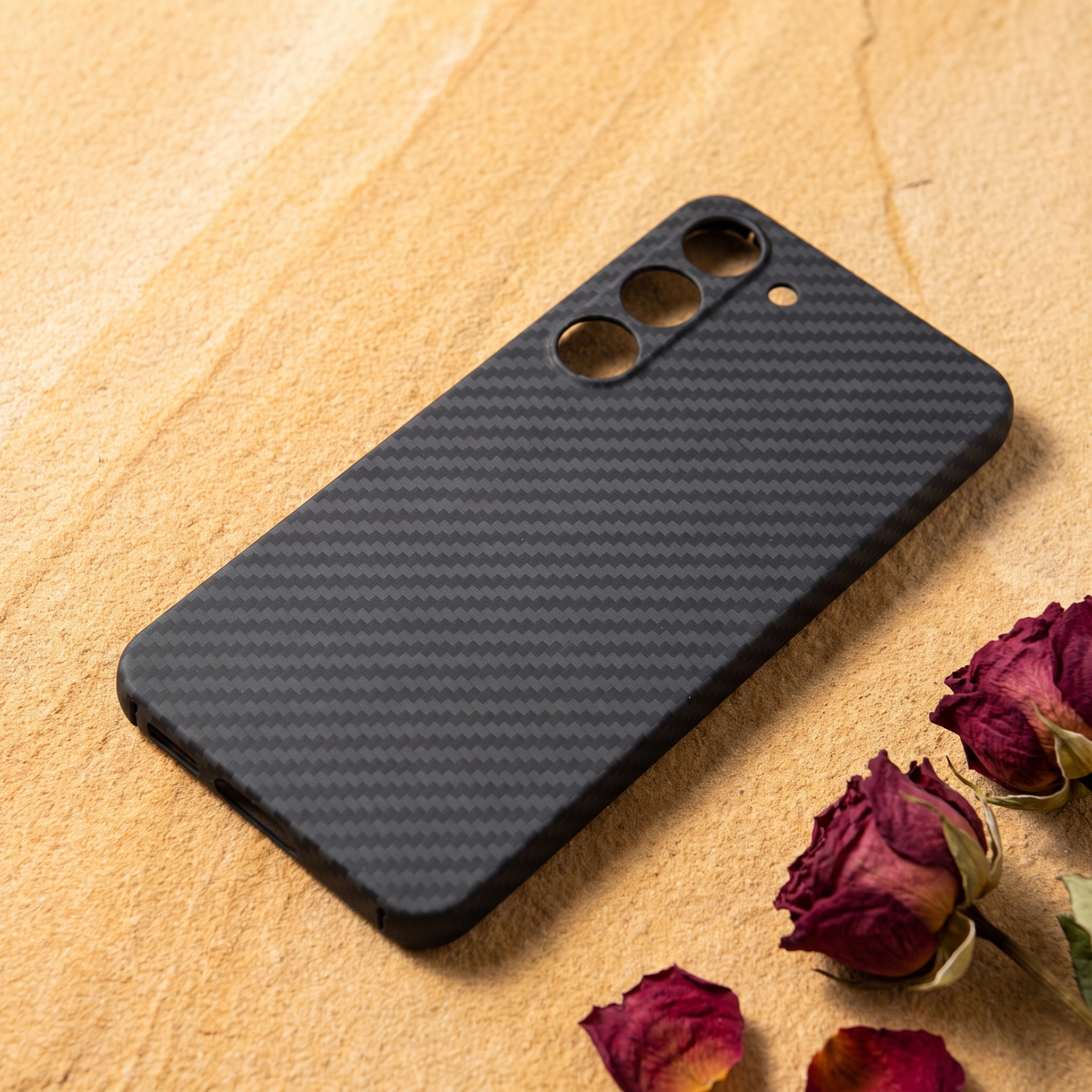 Aramid case for Galaxy S26 Plus, back view
