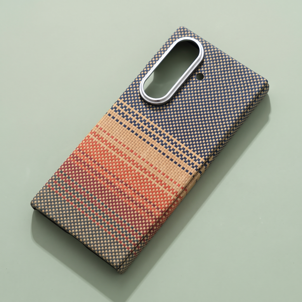 Sunset aramid fiber magnetic case for Galaxy Z Fold 7