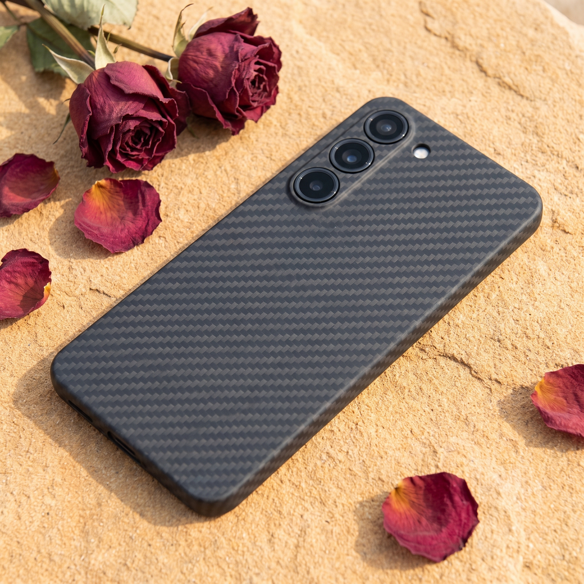 Aramid case for Galaxy S26+, back view