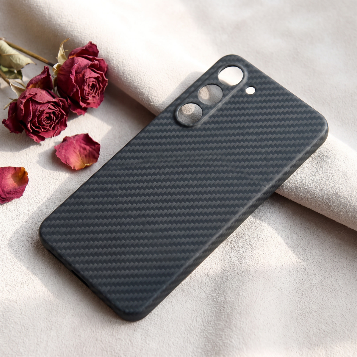 Aramid case for Galaxy S24, back view